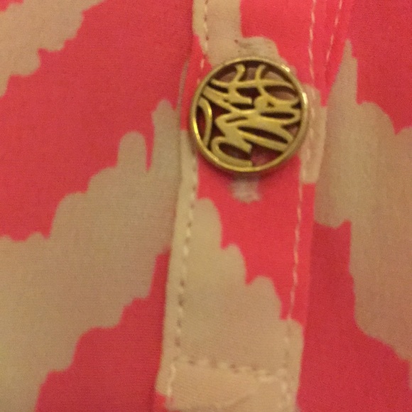 Lily Silk Shirt Size Medium - Picture 4 of 5